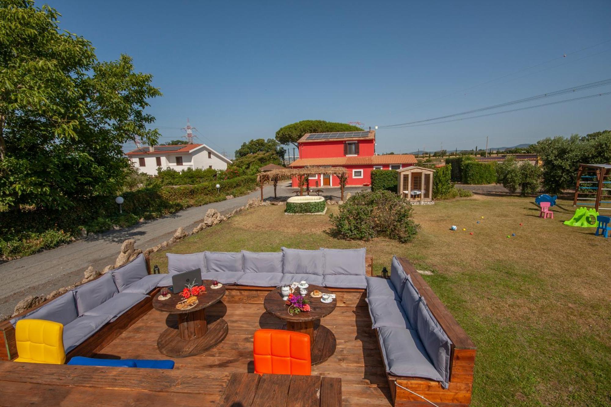Agriturismo L'Istrice Di Gio Montalto di Castro Buitenkant foto